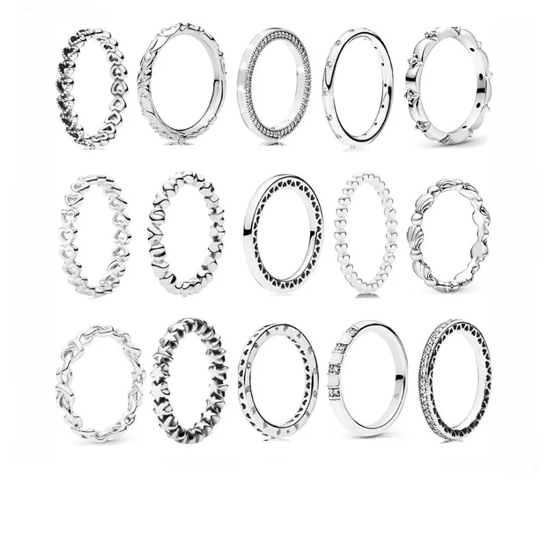 Hot Sale Jewelry Lianzhu Love Style Ring 925 Sterling Silver DIY Pandora Charm Ladies Boutique Jewelry Ring Gift
Hot Sale Jewelry Lianzhu Love Style Ring 925 Sterling Silver DIY Pandora Charm Ladies Boutique Jewelry Ring Gift