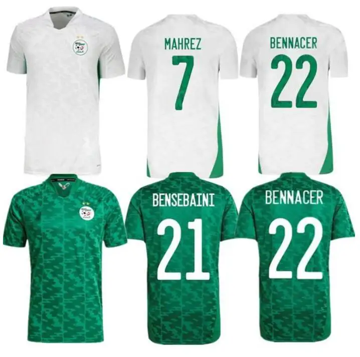 

2020 2021 maillot algerie casa branco jerseys 20 21 slimant mahrez atal feghouli bennacer arglia camisa de futebol