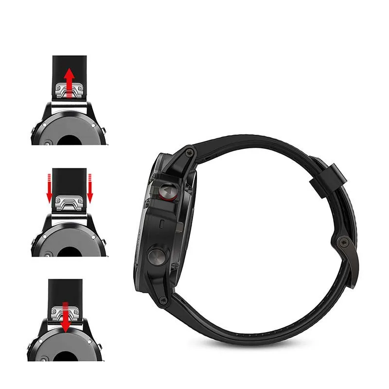 Smart Watch Strap Pure Color Silicon TPU Replacement Wristband for Garmin Fenix 5 silicone straps Soft breathable wear-resistant
Smart Watch Strap Pure Color Silicon TPU Replacement Wristband for Garmin Fenix 5 silicone straps Soft breathable wear-resistant