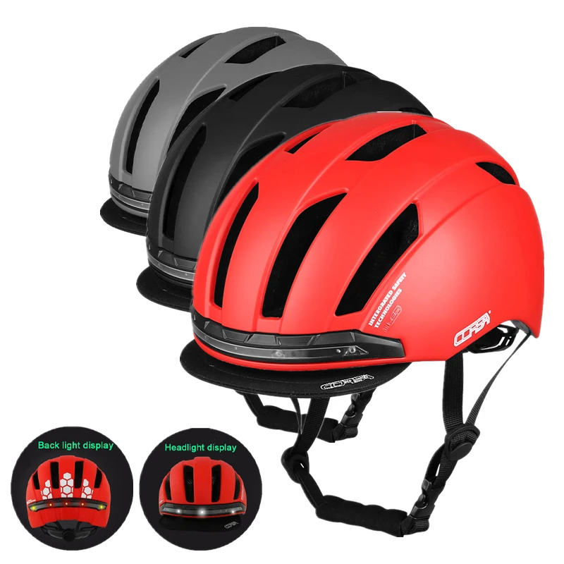 LED Turn Signal Light Bike Helmet Wireless Control Steering Light and Headlamp Safety Night Riding Warning Smart Cycling Helmet
LED Turn Signal Light Bike Helmet Wireless Control Steering Light and Headlamp Safety Night Riding Warning Smart Cycling Helmet