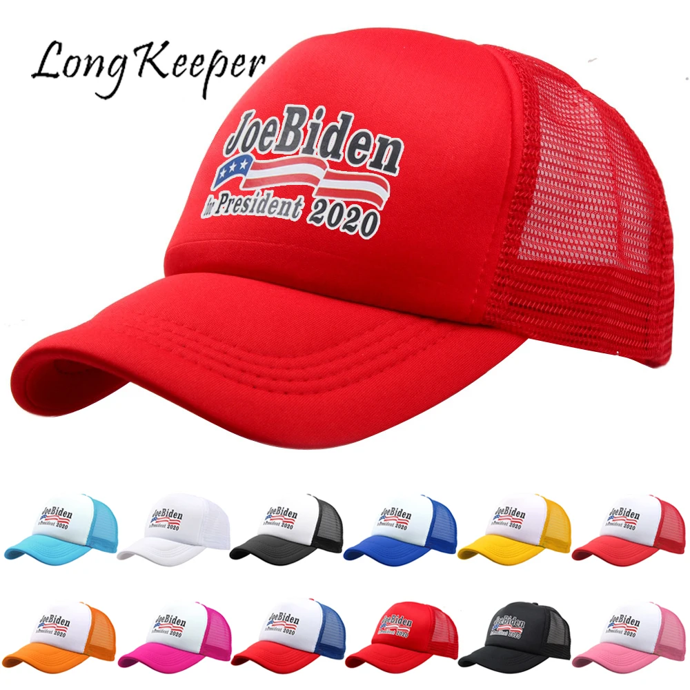 LongKeeper Biden 2020 US Election Baseball Caps Hip Hop Caps Summer Breathable Mesh Hat For Unisex Fashion Outdoor Sun Hats
LongKeeper Biden 2020 US Election Baseball Caps Hip Hop Caps Summer Breathable Mesh Hat For Unisex Fashion Outdoor Sun Hats