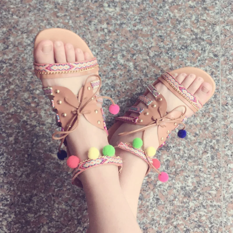 Bohemia Style Sandals Women Casual Flat Sandals Flip-Flops Sandalia Feminina Slip On Ladies Beach Holiday Shoes Woman XKD4049
Bohemia Style Sandals Women Casual Flat Sandals Flip-Flops Sandalia Feminina Slip On Ladies Beach Holiday Shoes Woman XKD4049