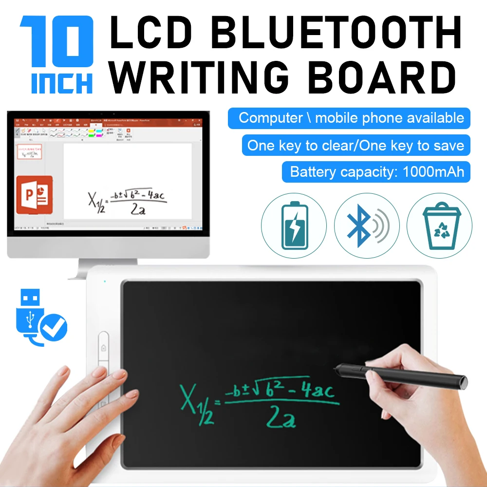 10 Inch Bluetoth USB LCD Digital Anime Drawing Online Learn Graphics Tablet with Digital Pen Writing Tablet for Android for MAC 
10 Inch Bluetoth USB LCD Digital Anime Drawing Online Learn Graphics Tablet with Digital Pen Writing Tablet for Android for MAC