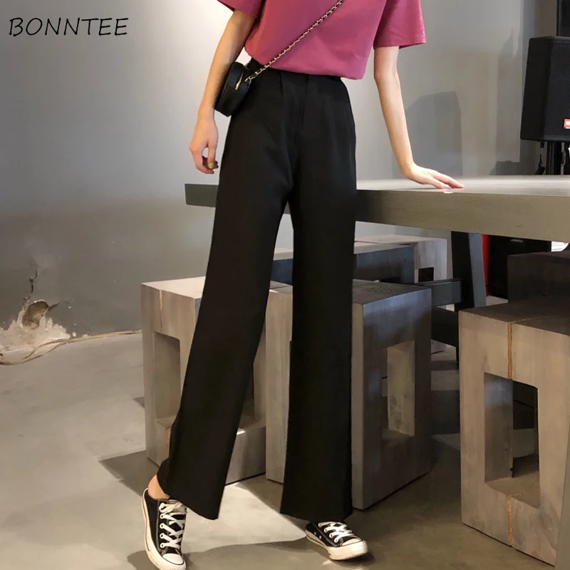 Pants Women Summer Trendy Harajuku High Waist Loose Korean Style Aii-match Ulzzang Streetwear Womens Trousers Chic Casual Solid
Pants Women Summer Trendy Harajuku High Waist Loose Korean Style Aii-match Ulzzang Streetwear Womens Trousers Chic Casual Solid