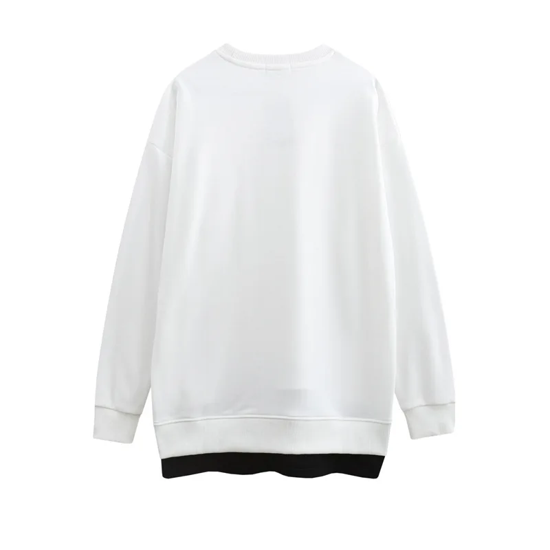 SEVEYFAN Retro Hip-Hop Character Print Sweatshirt Men's Round Neck Sweatshirt Patchwork Fake Two-Piece Loose Pullover
SEVEYFAN Retro Hip-Hop Character Print Sweatshirt Men's Round Neck Sweatshirt Patchwork Fake Two-Piece Loose Pullover