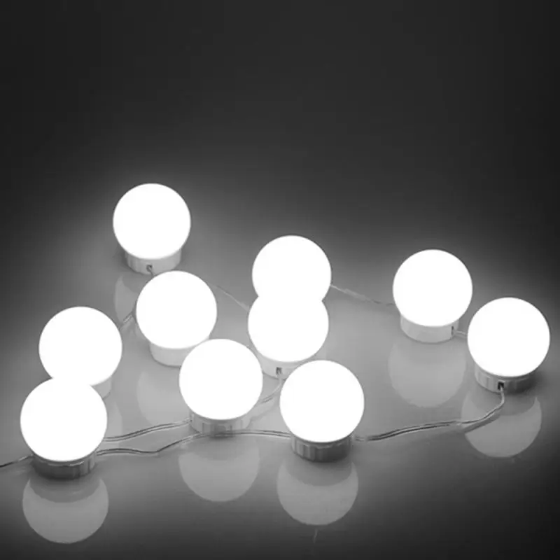 Led Dimmable Dimming Free Punch Mirror Bulb Mirror Headlight Led Light String Decorative Light
Led Dimmable Dimming Free Punch Mirror Bulb Mirror Headlight Led Light String Decorative Light