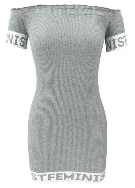 Women Off Shoulder Slash Neck Short Sleeveless Letter Print Bodycon Dress Summer Mini Dress Ladies High Waist Package Hips Dress
Women Off Shoulder Slash Neck Short Sleeveless Letter Print Bodycon Dress Summer Mini Dress Ladies High Waist Package Hips Dress