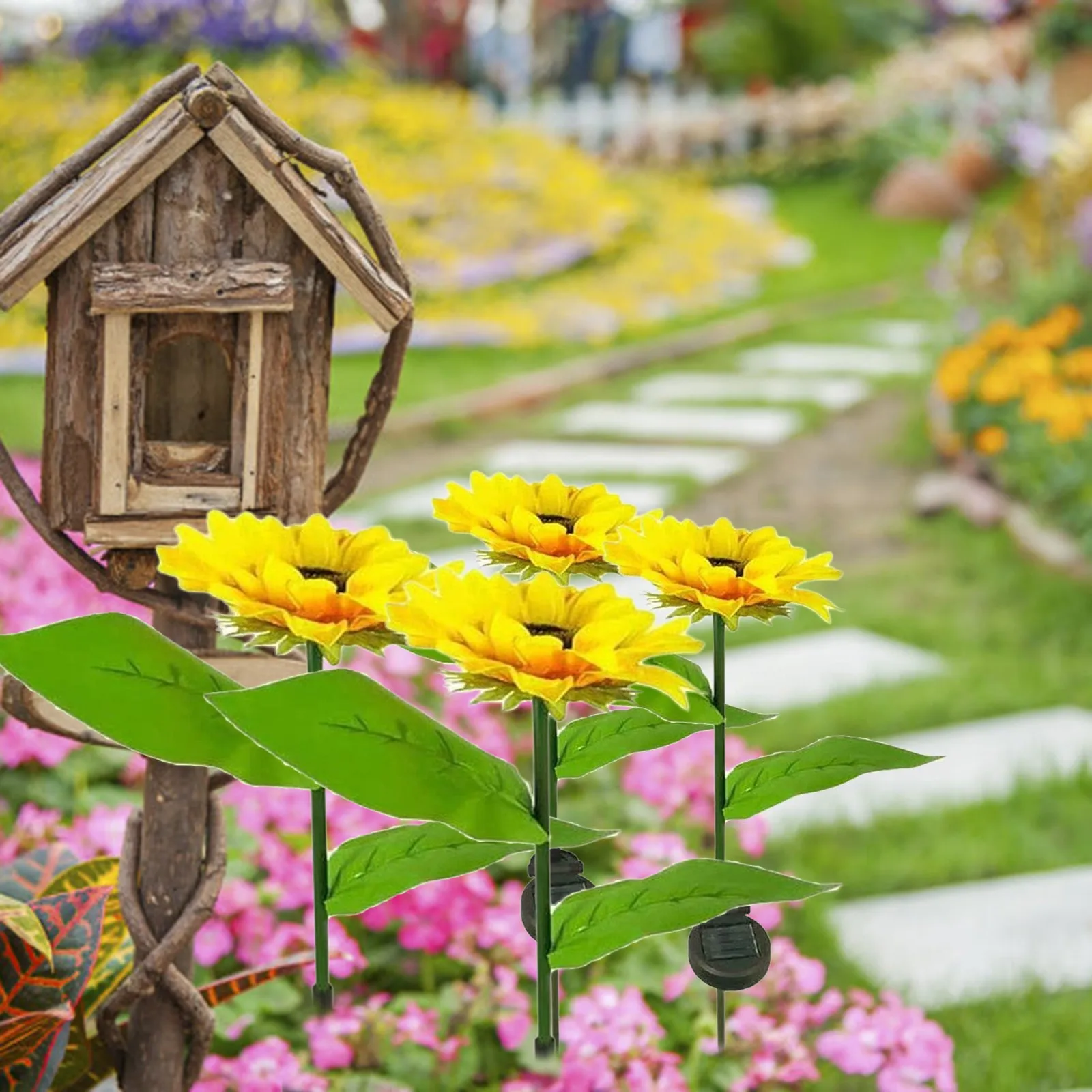 2 Pack Solar Light Outdoor Solar Garden Light Solar Sunflower Stake Light For Garden Patio Lawn Backyard Decoration Solar Lamp*
2 Pack Solar Light Outdoor Solar Garden Light Solar Sunflower Stake Light For Garden Patio Lawn Backyard Decoration Solar Lamp*