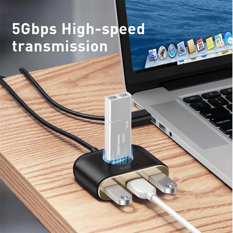 4 в 1 USB 3 0 адаптер Baseus для | Компьютеры и офис