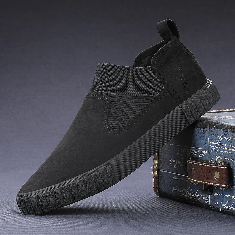 Men's Casual Shoes Summer Breathable Slip On Fashion Sneakers Men Shoes Summer Suede Leather Mens Loafers chaussures plates
Men's Casual Shoes Summer Breathable Slip On Fashion Sneakers Men Shoes Summer Suede Leather Mens Loafers chaussures plates