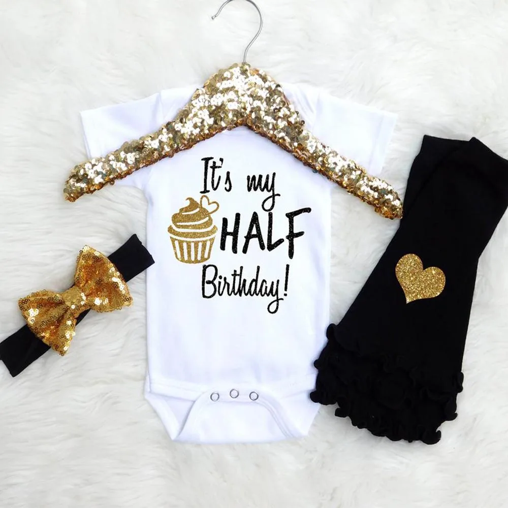 Custom Donuts Birthday Outfit It's my half birthday girl Baby Girl First Birthday Personalized Leg Warmer shirt headband
Custom Donuts Birthday Outfit It's my half birthday girl Baby Girl First Birthday Personalized Leg Warmer shirt headband
