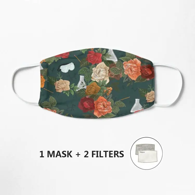 Chemistry Floral Mask Funny Washable Facemask Half Face Mouth Mark HipHop Cospaly Party One Size Mask
Chemistry Floral Mask Funny Washable Facemask Half Face Mouth Mark HipHop Cospaly Party One Size Mask