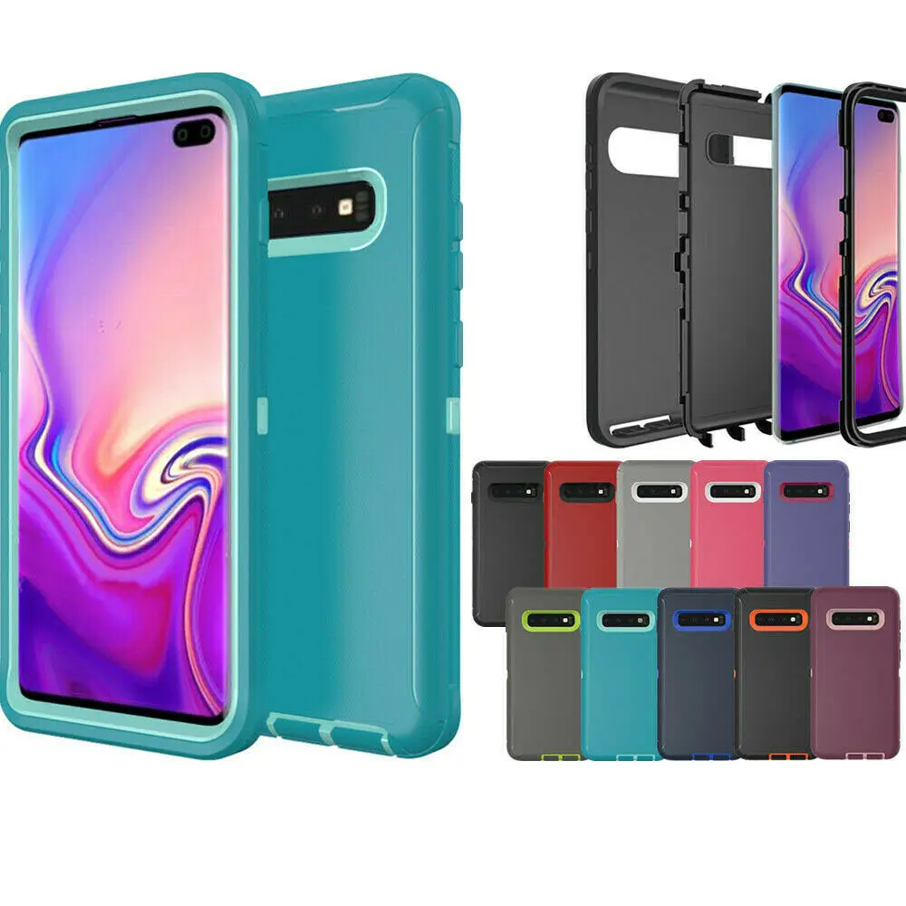 Чехол накладка для Samsung Galaxy S21 Plus S20 Ultra S8 S9 S10 S10E Note 10 9 8 противоударный сверхмощный