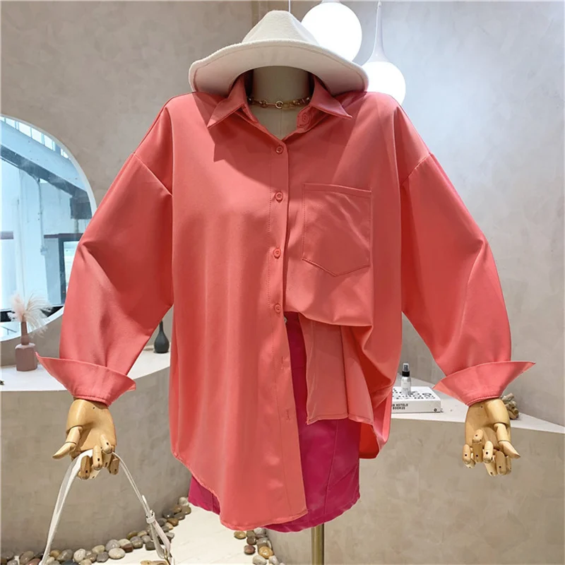 New Women's Clothing Summer 2021 Long-sleeved Loose Shirt PU Leather Jacket High-waisted A-line Skirt Two-piece Suit
New Women's Clothing Summer 2021 Long-sleeved Loose Shirt PU Leather Jacket High-waisted A-line Skirt Two-piece Suit