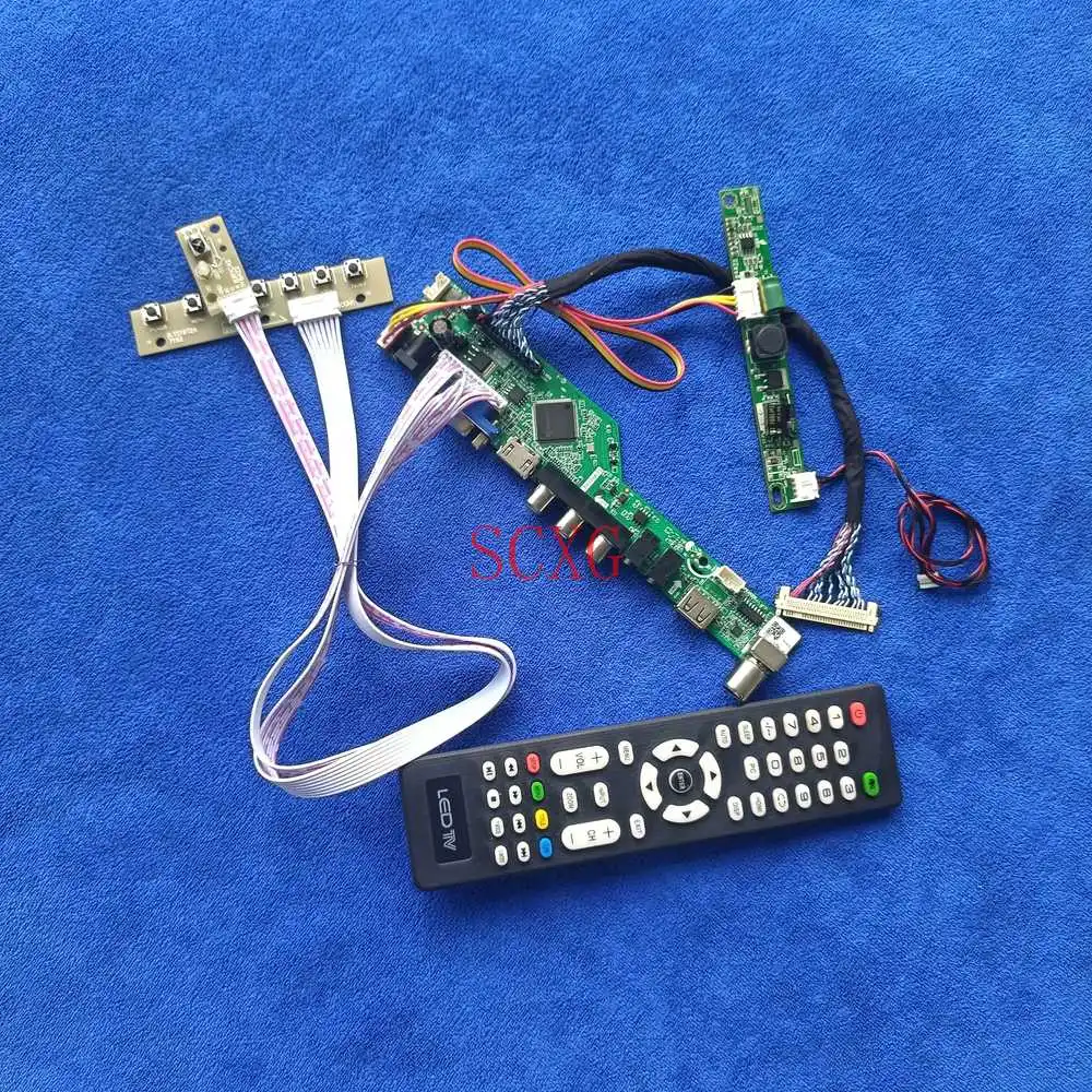 Monitor drive controller board 1920*1080 AV VGA USB HDMI-compatible LCD LED Signal Analog 30-Pin LVDS KIT For LM238WF4/LM238WF5
Monitor drive controller board 1920*1080 AV VGA USB HDMI-compatible LCD LED Signal Analog 30-Pin LVDS KIT For LM238WF4/LM238WF5