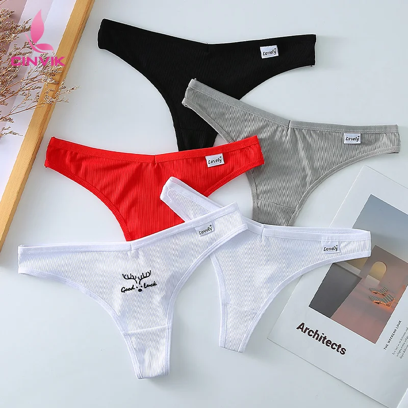 3PCS/Set G-string Cotton Panties Women's Underwear Fashion Sexy Female Underpants Thong Solid Color Pantys Lingerie Panties
3PCS/Set G-string Cotton Panties Women's Underwear Fashion Sexy Female Underpants Thong Solid Color Pantys Lingerie Panties