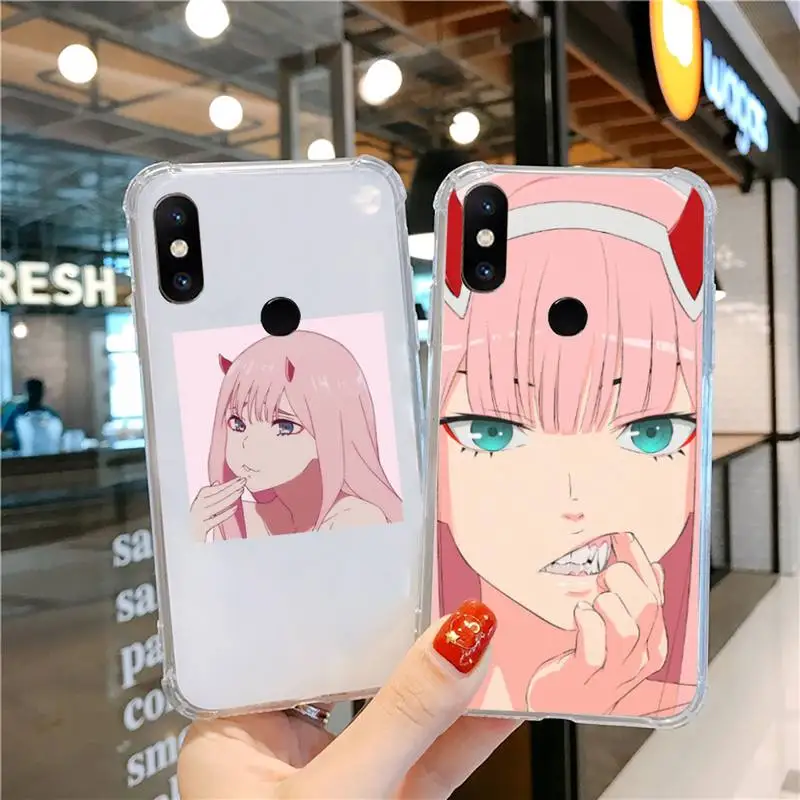 Zero Two Darling in the FranXX Anime Phone Cases Transparent for xiaomi Redmi note k 7 6 40 9 6 5 10 11 A T se pro lite ultra
Zero Two Darling in the FranXX Anime Phone Cases Transparent for xiaomi Redmi note k 7 6 40 9 6 5 10 11 A T se pro lite ultra
