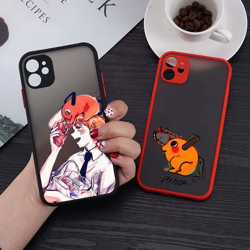 Anime Chainsaw Man Cartoon Phone Case matte transparent For red iPhone 7 8 x xs xr 11 12 pro plus mini max Clear Funda
Anime Chainsaw Man Cartoon Phone Case matte transparent For red iPhone 7 8 x xs xr 11 12 pro plus mini max Clear Funda