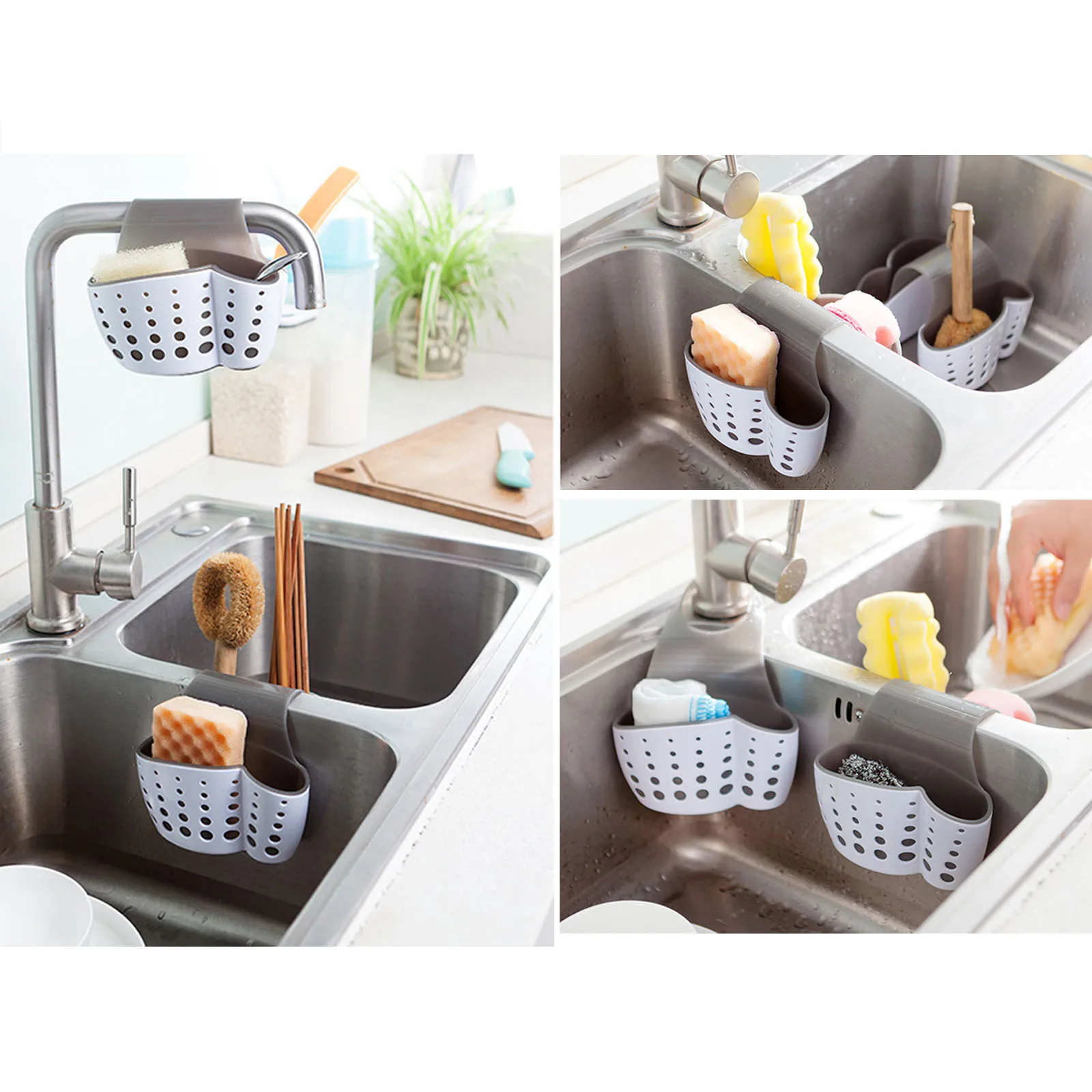 Sink Caddy Sponge Holder Sponge Holder For Kitchen Sink Sink For Kitchen Bathroom TPR Chrome Mount Bathroom Sponge Support Sink
Sink Caddy Sponge Holder Sponge Holder For Kitchen Sink Sink For Kitchen Bathroom TPR Chrome Mount Bathroom Sponge Support Sink