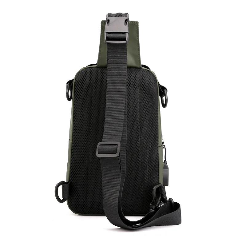 USB Smart Charging Men's Chest Bag Fashion Nylon Leisure Travel Small Backpack Chest Crossbody Bag Shoulder Fashion
USB Smart Charging Men's Chest Bag Fashion Nylon Leisure Travel Small Backpack Chest Crossbody Bag Shoulder Fashion