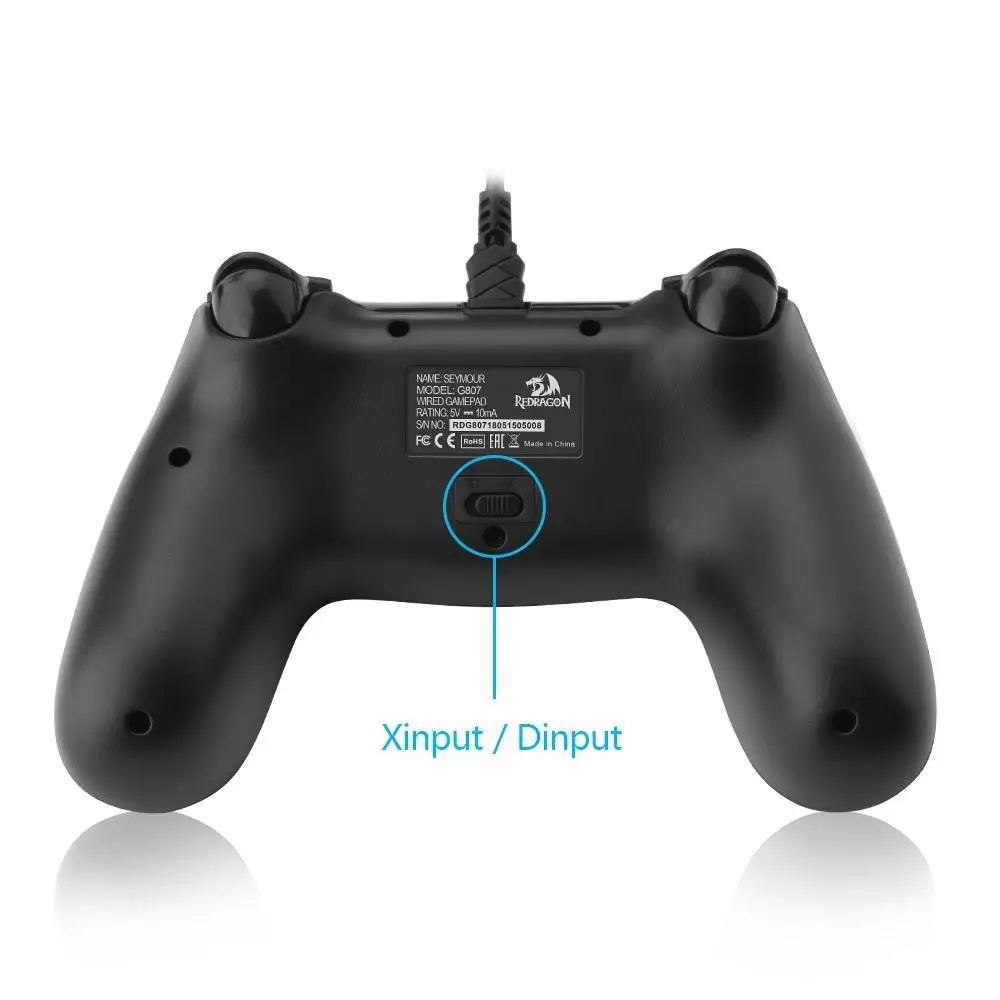 G807 12 button Wired Gamepad For Nintendo Switch Playstation PC PS2 PS3 Controller Joystick Android with Triggers
G807 12 button Wired Gamepad For Nintendo Switch Playstation PC PS2 PS3 Controller Joystick Android with Triggers