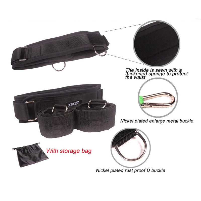 Fitness Bounce Trainer Rope Resistance Band Basketball Tennis Running Jump Leg Strength Agility Training Strap equipment
Fitness Bounce Trainer Rope Resistance Band Basketball Tennis Running Jump Leg Strength Agility Training Strap equipment