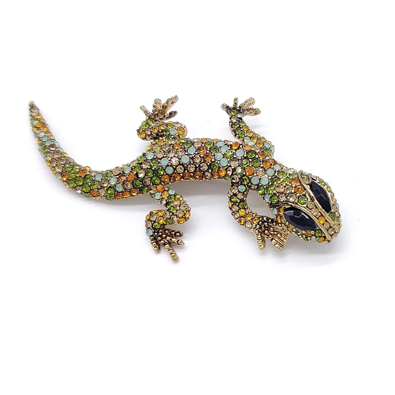 PD BROOCH New Animal Lizard Full Ziron Micro-inlaid Alloy Material Exquisite High-end Corsage Clothing Accessories Jewelry
PD BROOCH New Animal Lizard Full Ziron Micro-inlaid Alloy Material Exquisite High-end Corsage Clothing Accessories Jewelry