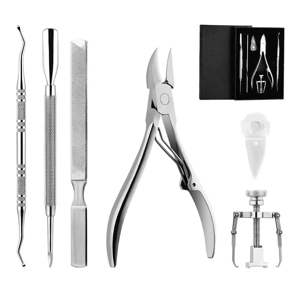6pcs/set Cuticle Remover Kit Nail Clipper Trimmer for Foot Cuticle Ingrown Nails Pedicure & Manicure Corrector Fixer Foot Care
6pcs/set Cuticle Remover Kit Nail Clipper Trimmer for Foot Cuticle Ingrown Nails Pedicure & Manicure Corrector Fixer Foot Care