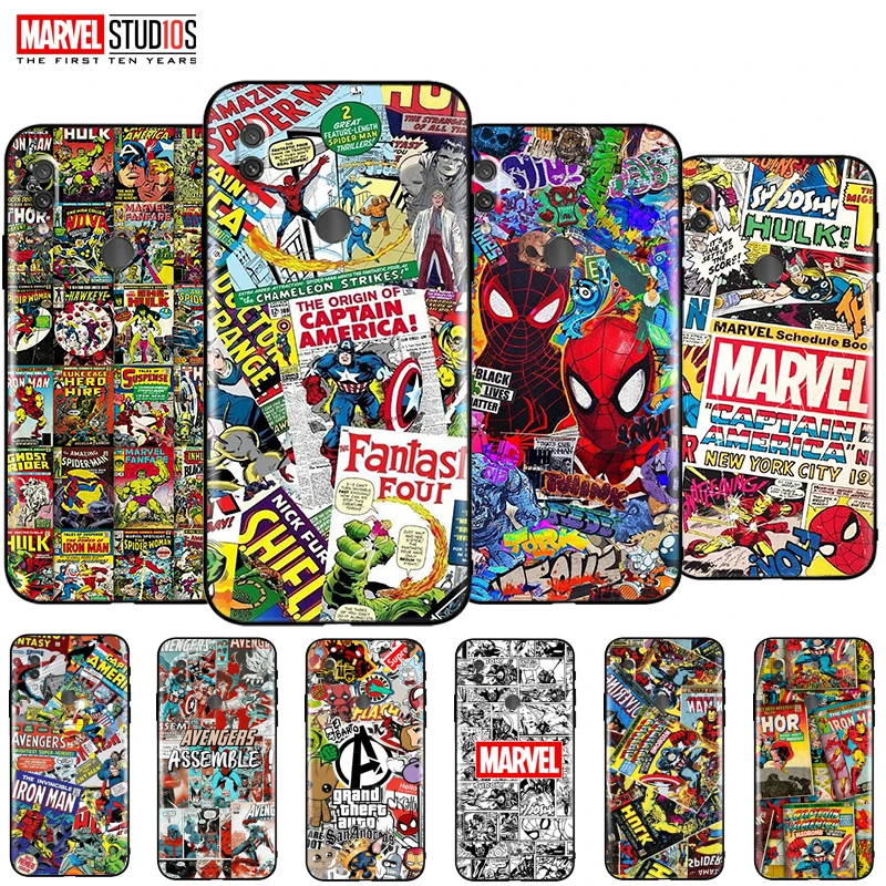 Phone Case For Xiaomi Redmi Note 7 Pro 7S Soft Funda Cover Marvel Avengers Iron Man SpiderMan Hulk Thor Venom Captain America
Phone Case For Xiaomi Redmi Note 7 Pro 7S Soft Funda Cover Marvel Avengers Iron Man SpiderMan Hulk Thor Venom Captain America
