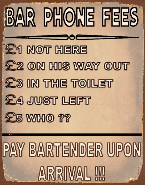 BAR PHONE FEES FUNNY PUB BAR MAN CAVE DRINKING METAL POSTER TIN SIGN PLAQUE Metal Tin Signs Pinup Girls
BAR PHONE FEES FUNNY PUB BAR MAN CAVE DRINKING METAL POSTER TIN SIGN PLAQUE Metal Tin Signs Pinup Girls
