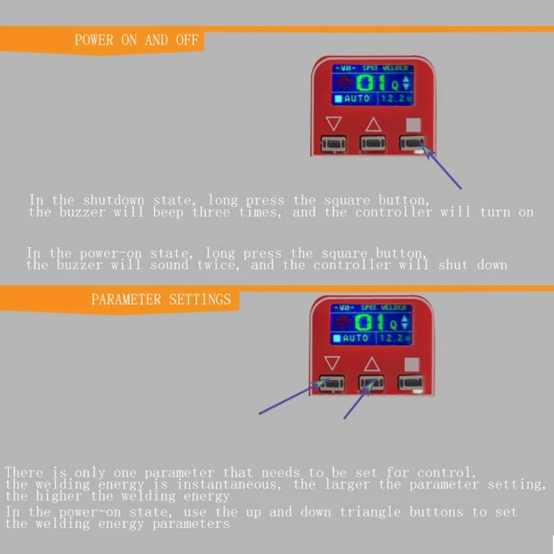Portable Transistor DIY Mini Spot Welding Machine 18650 Lithium Battery 
Portable Transistor DIY Mini Spot Welding Machine 18650 Lithium Battery