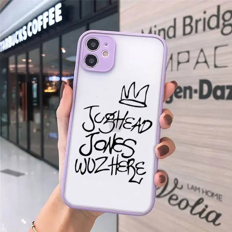 Riverdale Southside Serpent Jughead Jones Phone Cases matte transparent For iphone 7 8 11 12 plus mini x xs xr pro max cover
Riverdale Southside Serpent Jughead Jones Phone Cases matte transparent For iphone 7 8 11 12 plus mini x xs xr pro max cover