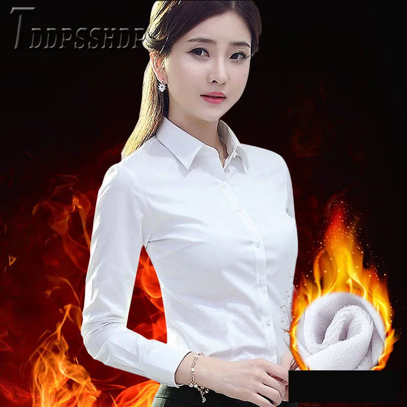 Женская офисная блузка, Осень-зима, теплая блузка с пушистой подкладкой, 2019
Женская офисная блузка, Осень-зима, теплая блузка с пушистой подкладкой, 2019