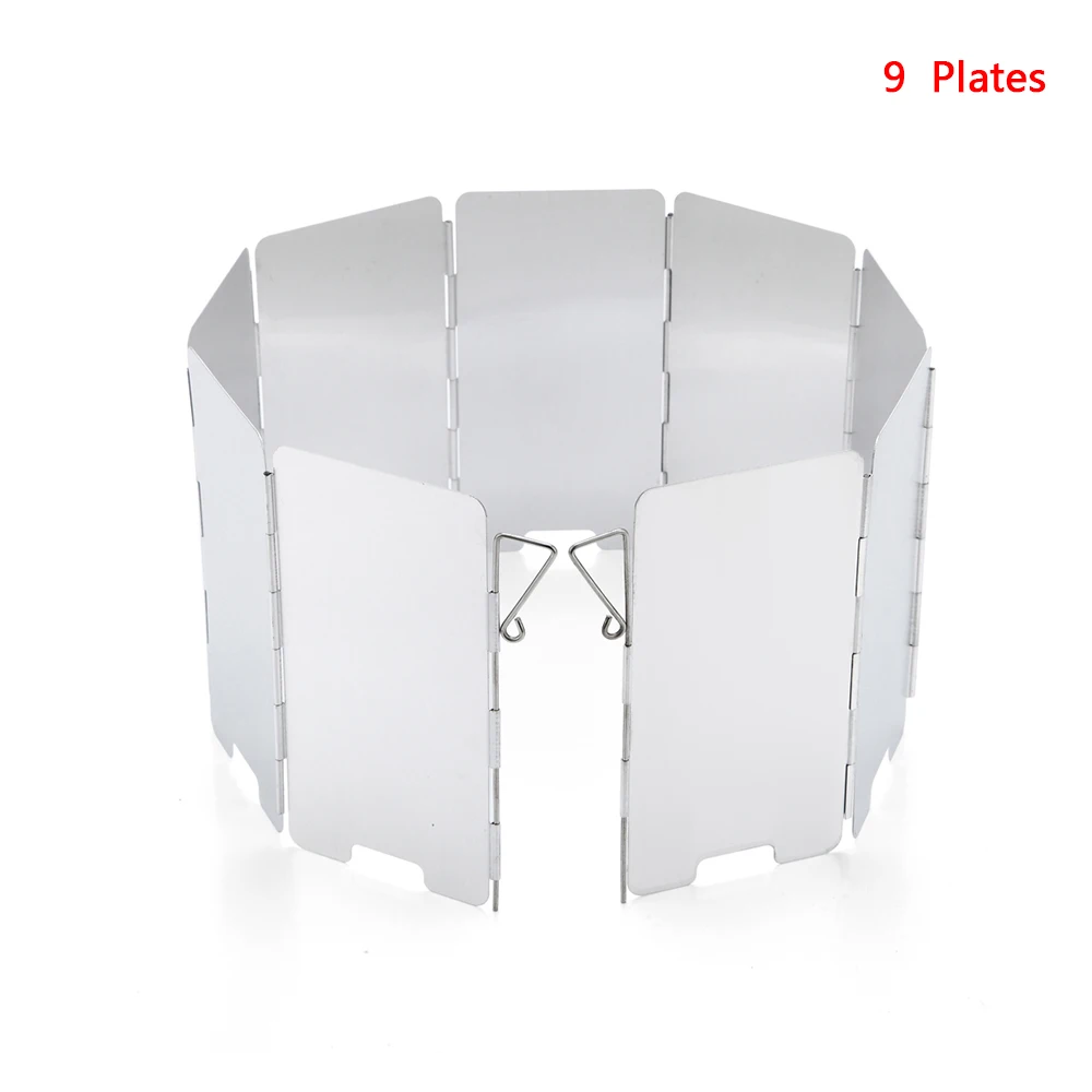 9 Plate Outdoor Camping Wind Shield Screen Mini Folding Cooking Pot Gas Stove Windshield Aluminum Alloy Wind Screen
9 Plate Outdoor Camping Wind Shield Screen Mini Folding Cooking Pot Gas Stove Windshield Aluminum Alloy Wind Screen