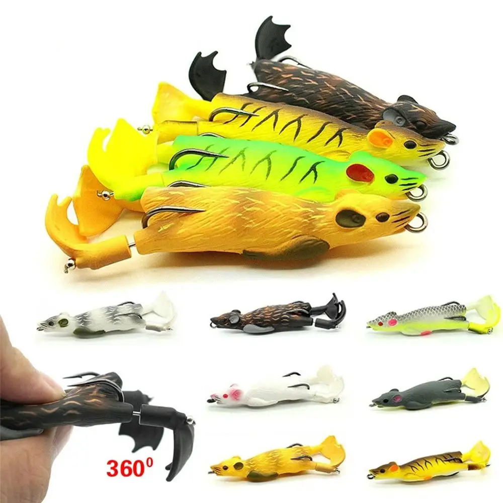 1Pc Spinner Sinking Mouse Fishing Lure Lifelike Double Propellers Artificial Soft Fishing Lures Bass Bait Portable Accessories
1Pc Spinner Sinking Mouse Fishing Lure Lifelike Double Propellers Artificial Soft Fishing Lures Bass Bait Portable Accessories