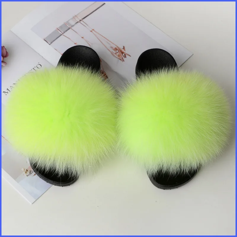 Home Slippers Women Fox Fur Slides Furry Female Indoor Slippers Furry Summer Shoes Woman Sandals Flat Brand Luxury Plus Size
Home Slippers Women Fox Fur Slides Furry Female Indoor Slippers Furry Summer Shoes Woman Sandals Flat Brand Luxury Plus Size