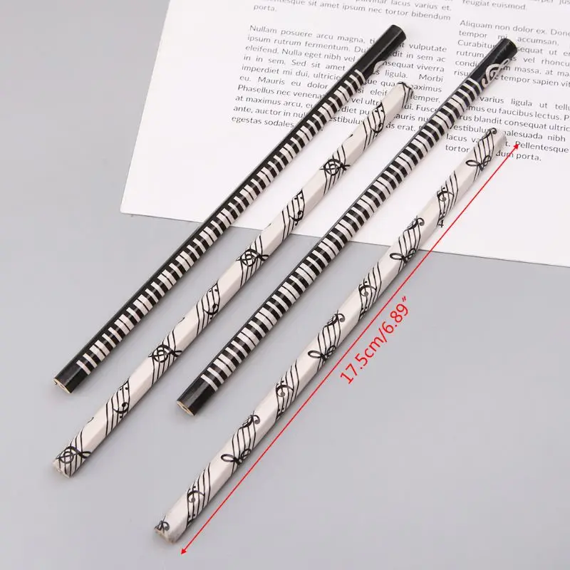 4pcs Musical Note Pencil HB Standard Pencil Music Stationery Piano Notes School Student Gift F3MA
4pcs Musical Note Pencil HB Standard Pencil Music Stationery Piano Notes School Student Gift F3MA