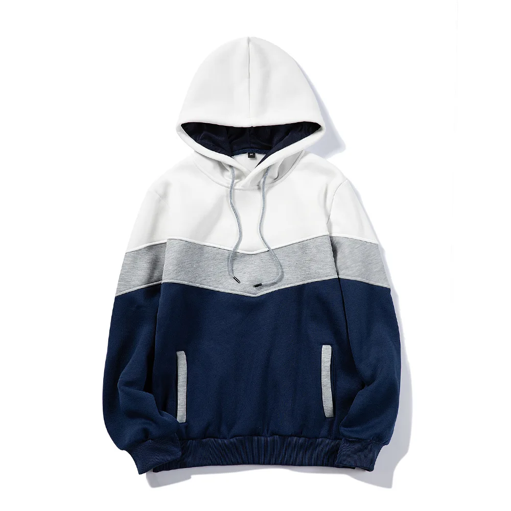 Autumn And Winter New Fashion Trend Color Matching Hoodie Loose Pullover Men And Women Comfortable Hooded Warm Top
Autumn And Winter New Fashion Trend Color Matching Hoodie Loose Pullover Men And Women Comfortable Hooded Warm Top