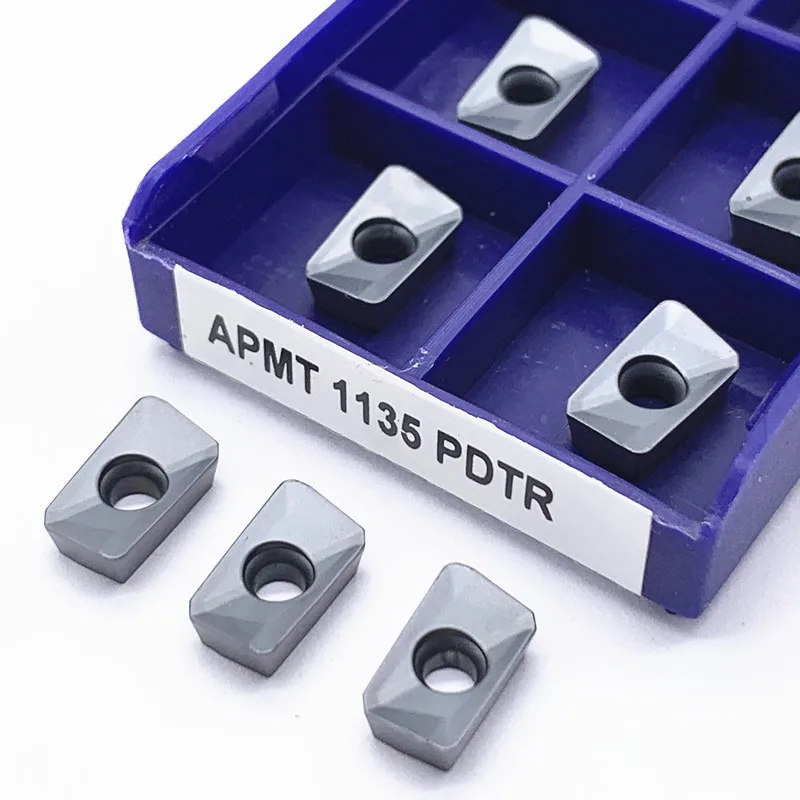 10 шт. фрезерные Вставки APMT1135 PDTR LT30 токарные инструменты карбидная вставка для