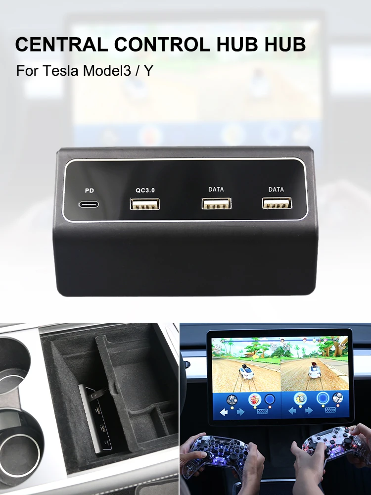 Зарядное устройство для автомобиля, 4 в 1, для Tesla Model3, центральная консоль USB с двумя USB-портами, 4-в-1, разветвитель, концентратор, автомобильны...
Зарядное устройство для автомобиля, 4 в 1, для Tesla Model3, центральная консоль USB с двумя USB-портами, 4-в-1, разветвитель, концентратор, автомобильны...