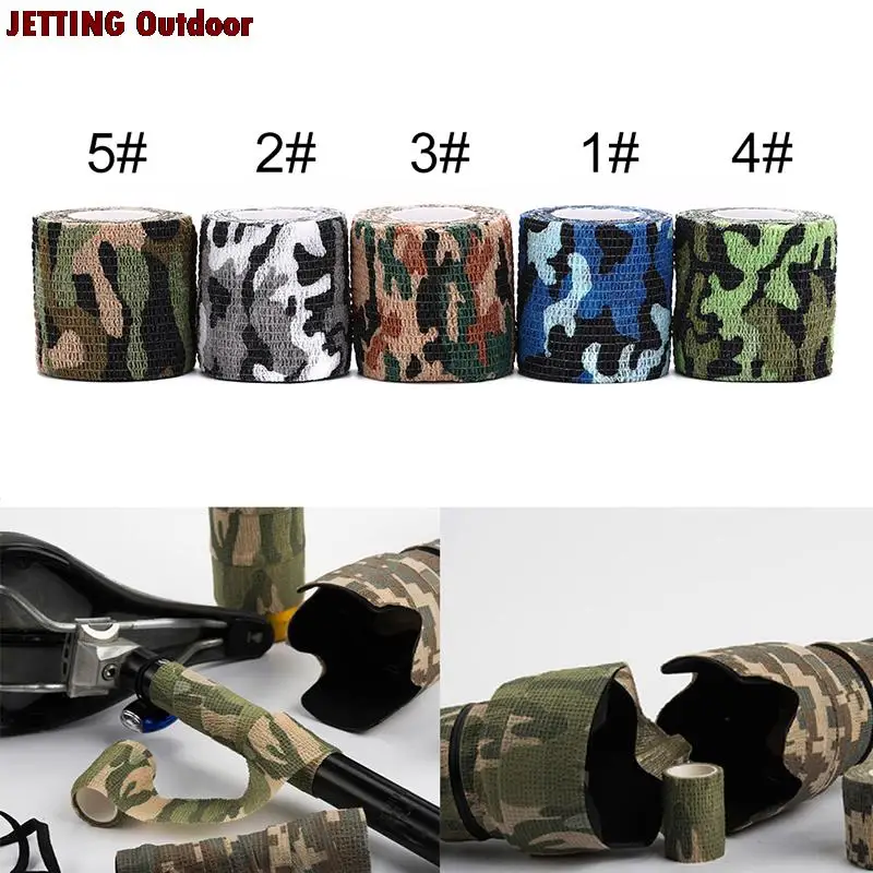 New Self adhesive Non woven Camouflage Wrap Rifle Hunting Shooting Cycling Tape Waterproof Camo Stealth Tape
New Self adhesive Non woven Camouflage Wrap Rifle Hunting Shooting Cycling Tape Waterproof Camo Stealth Tape