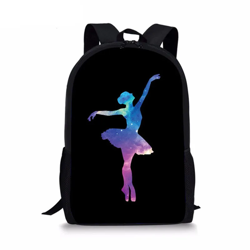 Фото Детский рюкзак для девочек учеников начальной школы балета с рисунком школьные
