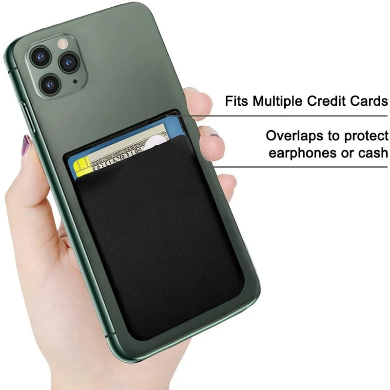 Magnetic Macsafe Leather Wallet ID Credit Card Pocket Holder Bag Case for IPhone 12 13Pro Max Mini Mac Safe Magnet Cover Sticker | Мобильные