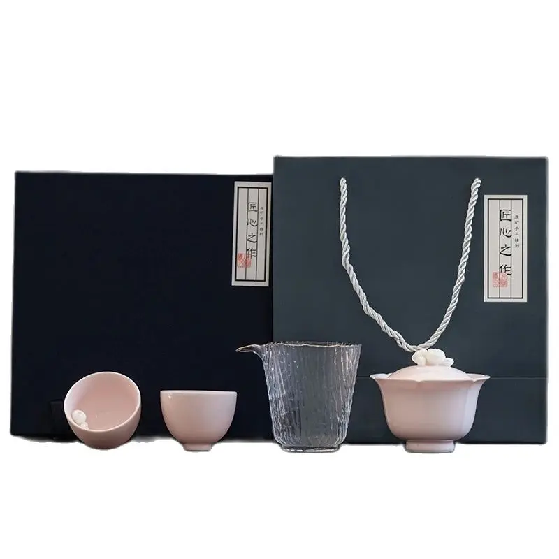 Фарфоровый розовый роскошный простой чайный набор, маленький портативный дорожный традиционный Гонг фу чайный сервиз, чайный кастрюля, пос...
Фарфоровый розовый роскошный простой чайный набор, маленький портативный дорожный традиционный Гонг фу чайный сервиз, чайный кастрюля, пос...