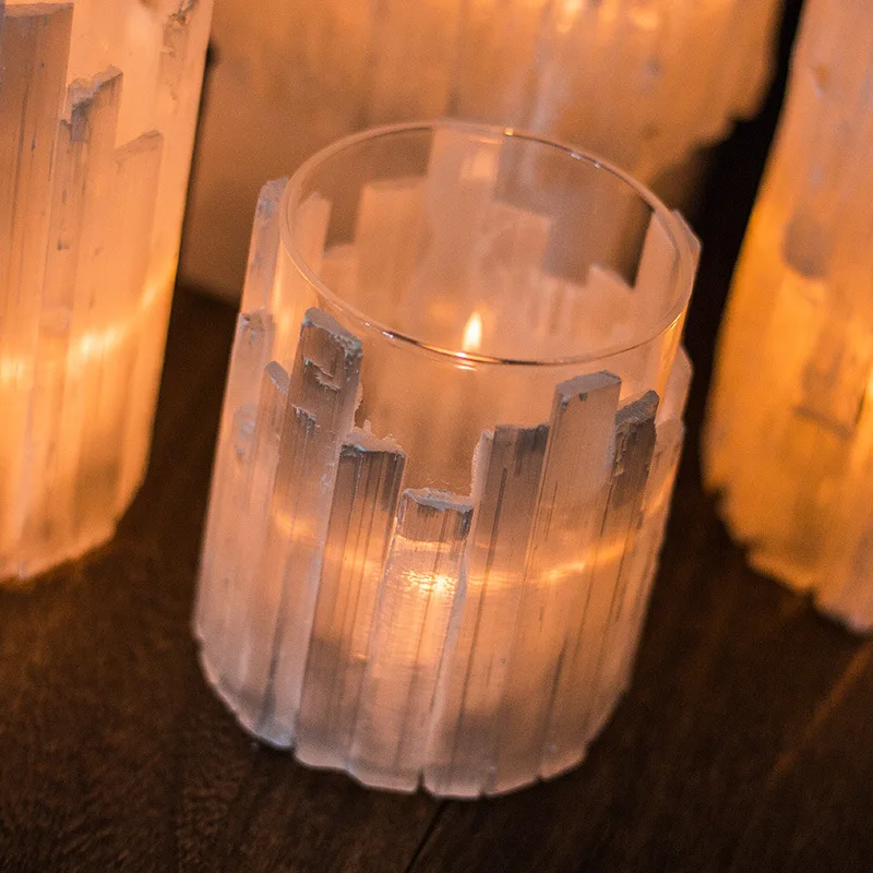 Simple Creative Geometric Pure Hand-made Candle Cup Crystal Stone Candlestick Family Hotel Lobby Table Soft Ware Vase Decoration
Simple Creative Geometric Pure Hand-made Candle Cup Crystal Stone Candlestick Family Hotel Lobby Table Soft Ware Vase Decoration