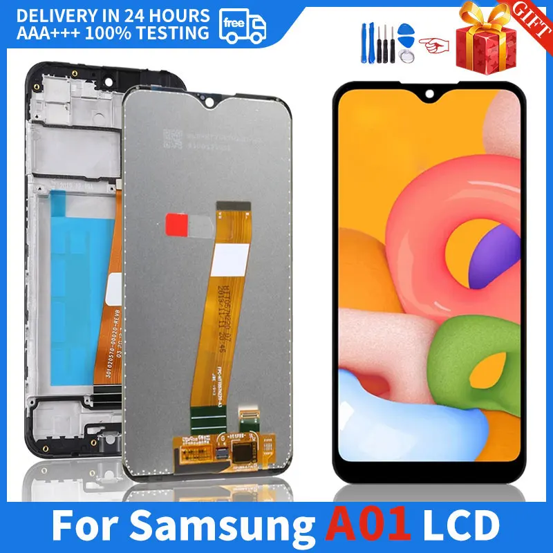 Оригинальные панели 5,7 дюйма для Samsung Galaxy A01, дисплей SM-A015F A015F/DS A015G A015G/DS A015M, ЖК-дисплей с сенсорным экраном и дигитайзером в сборе
Оригинальные панели 5,7 дюйма для Samsung Galaxy A01, дисплей SM-A015F A015F/DS A015G A015G/DS A015M, ЖК-дисплей с сенсорным экраном и дигитайзером в сборе