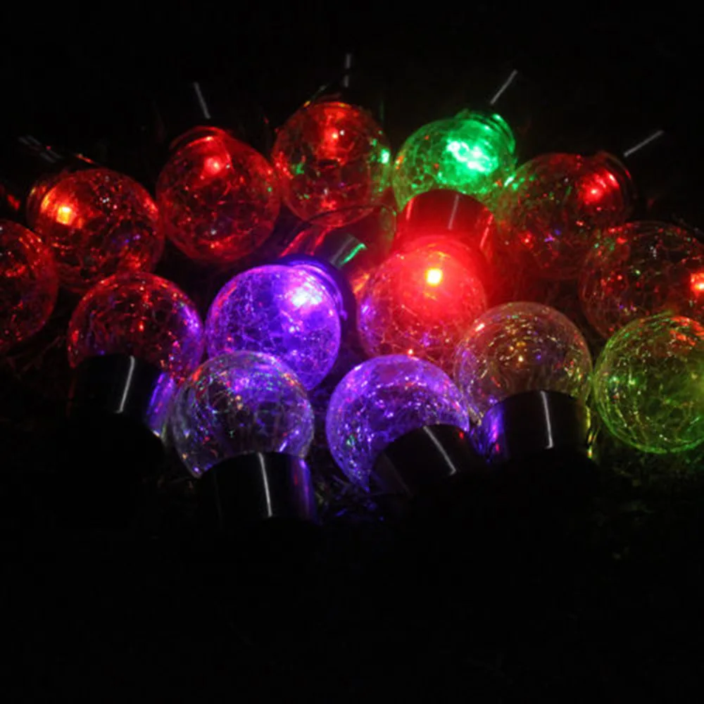 Solar LED Light Crack Globe Glass Ball Fairy Garden Lights Solar Garden Solar Lights Christmas Lights Garden Street Lights
Solar LED Light Crack Globe Glass Ball Fairy Garden Lights Solar Garden Solar Lights Christmas Lights Garden Street Lights