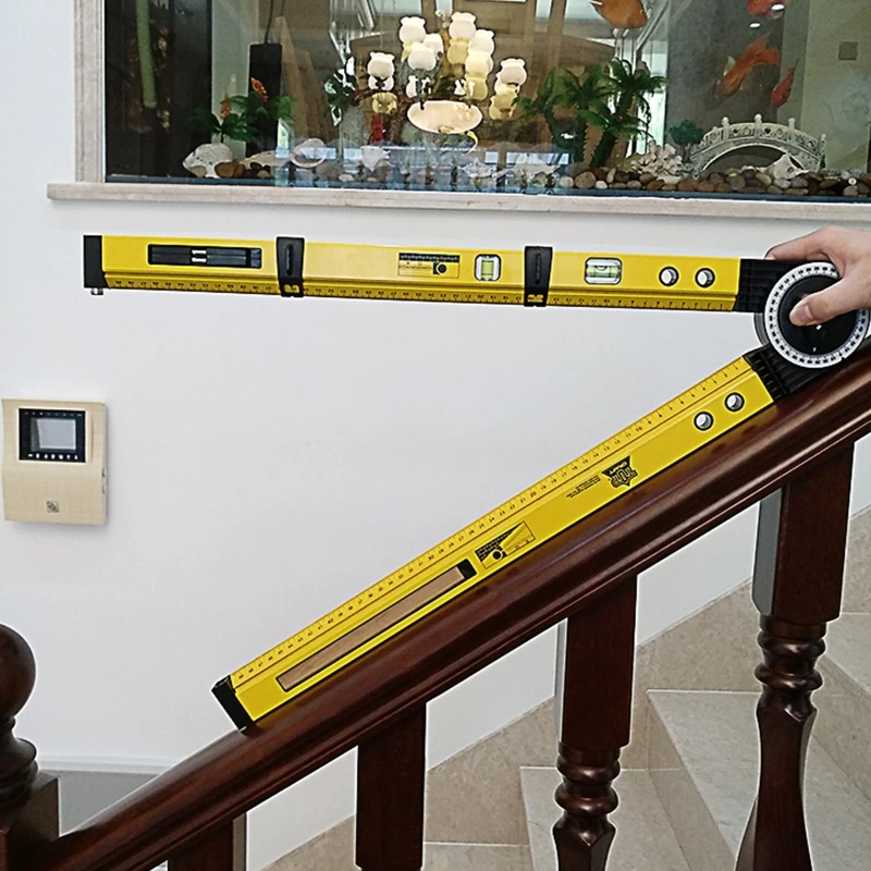 Multi-functional Woodworking Scribe Compass Slope Measurement Angle Instrument Horizontal Positioning Tool
Multi-functional Woodworking Scribe Compass Slope Measurement Angle Instrument Horizontal Positioning Tool