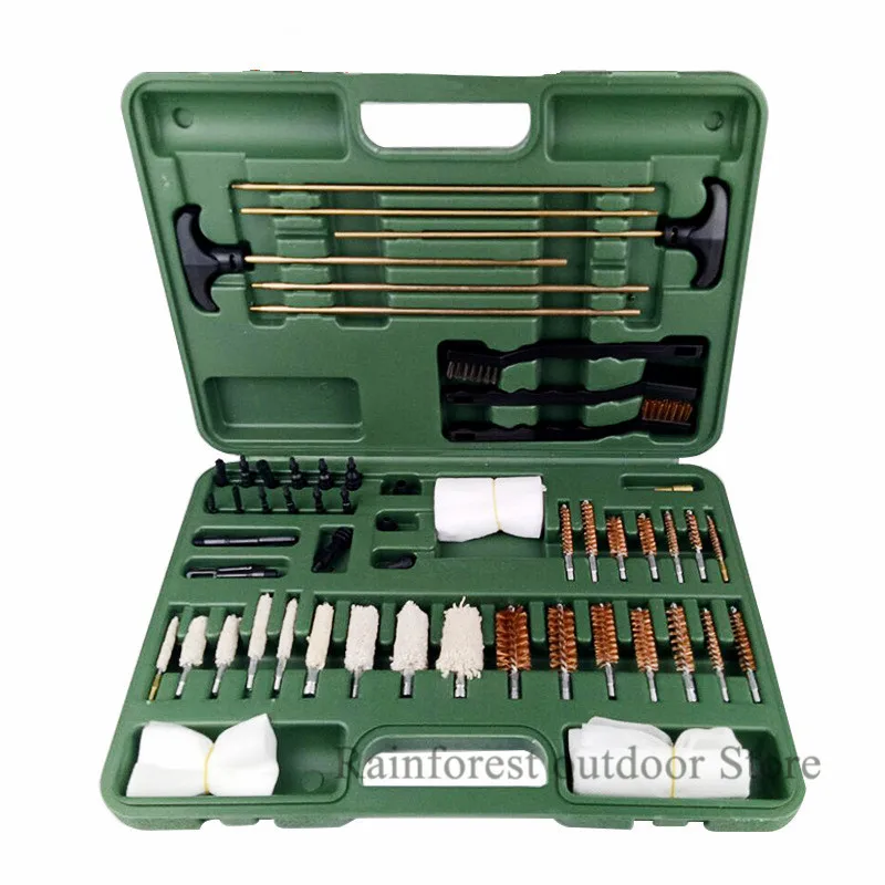 62 Piece Universal Gun Cleaning Kit for Rifle Pistol Handgun Shotgun Professional Gun Cleaning Set Gun Brush Tool for Hunting
62 Piece Universal Gun Cleaning Kit for Rifle Pistol Handgun Shotgun Professional Gun Cleaning Set Gun Brush Tool for Hunting
