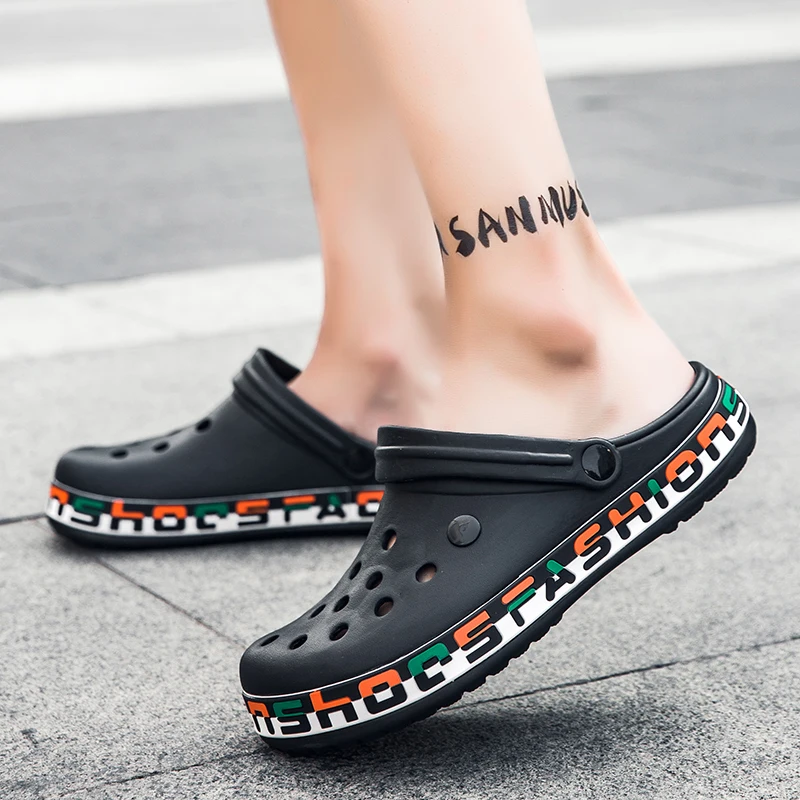 Women 2021 Summer Garden Clog Non Slip Men Flip Flops Fashion Water Shoes Outdoor Woman Beach Shoes Lady Slides Big Size Unisex
Women 2021 Summer Garden Clog Non Slip Men Flip Flops Fashion Water Shoes Outdoor Woman Beach Shoes Lady Slides Big Size Unisex